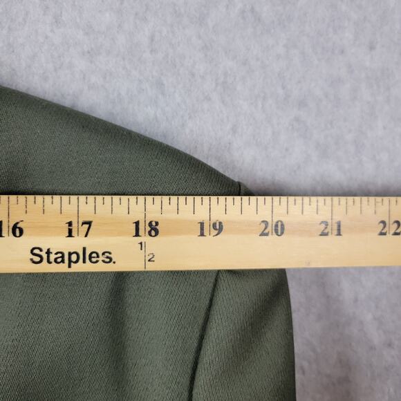 Vtg Kastell 100% Wool Green LS Button Up Trachten Jacket Men's 42 - Picture 13 of 16